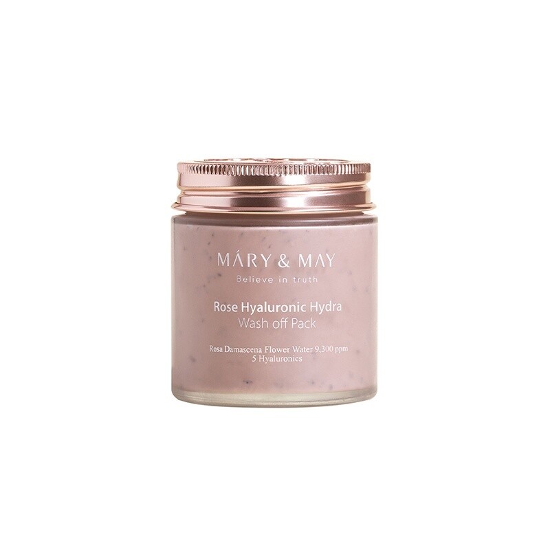 Mary&amp;May Rose Hyaluronic Hydra Wash Off Pack