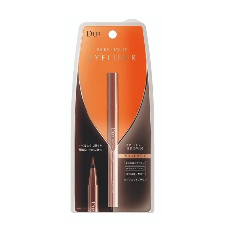 D-up Silky Liquid Eyeliner WP, Color: Apricot Brown