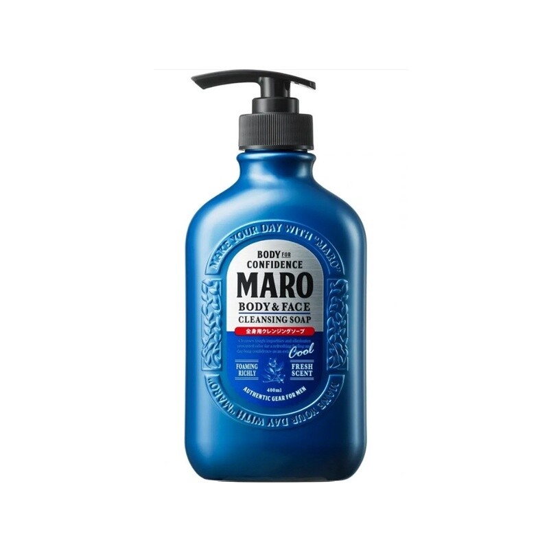 Maro Body &amp; Face Cleansing Soap Cool