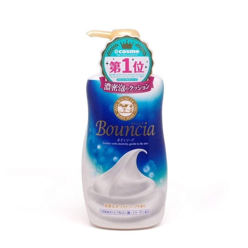 Bouncia 牛乳石碱细密泡沫沐浴乳