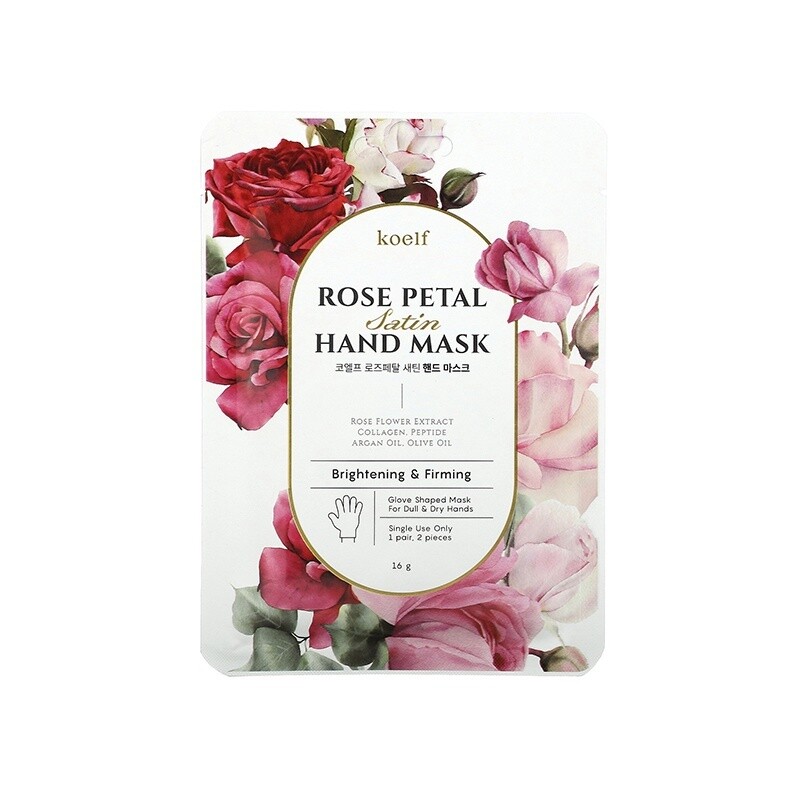Koelf Rose Petal Satin Hand Mask