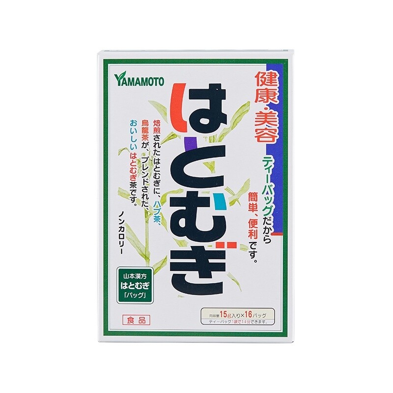 Yamamoto Job&#39;s Tears Tea (Hato Mugi Cha) 15g X 16 Bags