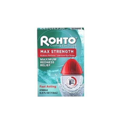 Mentholatum Rohto Cool Max/Maximum Redness Relief