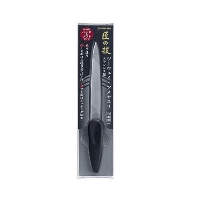 Green Bell Two Grit Nail File G-1037