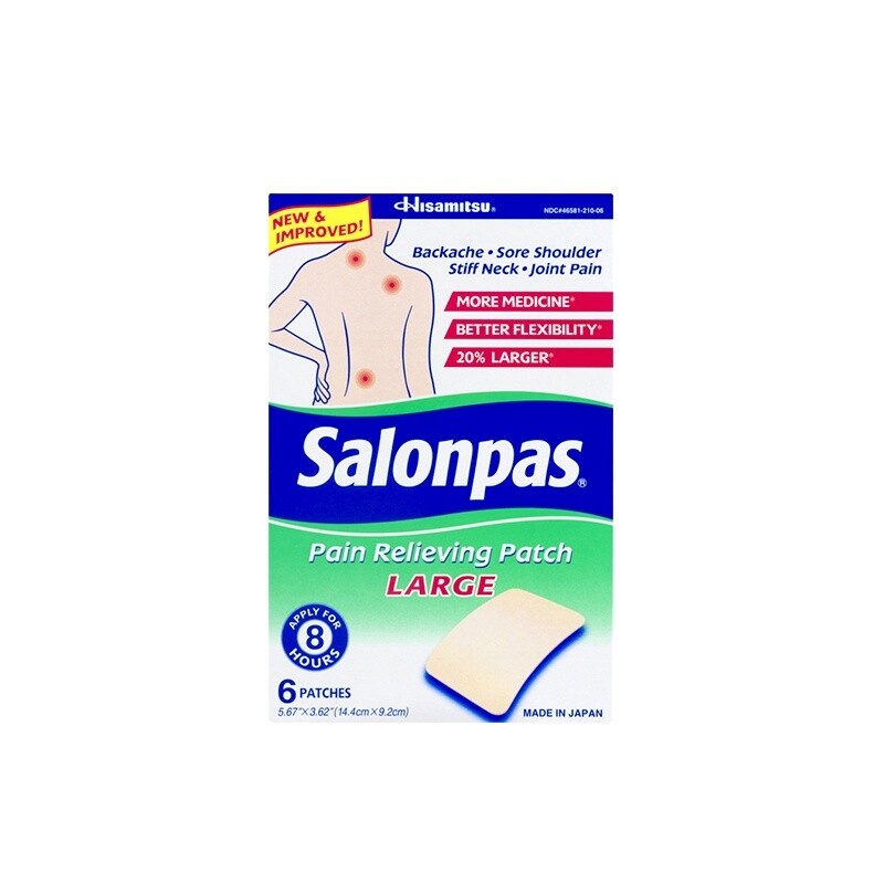 Hisamitsu Salonpas Pain Relieving Patch Large NHP-006