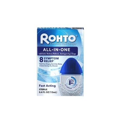 Mentholatum Rohto Ice Astringent/Lubricant/Redness Reliever Eye Drops