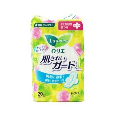 Kao Laurier Sanitary Napkin W/Wing 20P