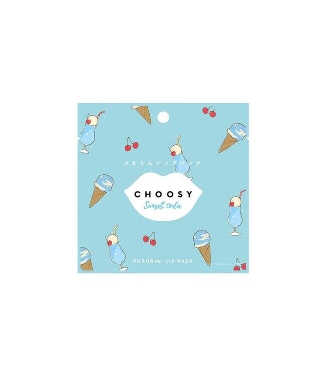 Choosy Hydrogel Ice Cream Lip Pack, type: Sunset Soda