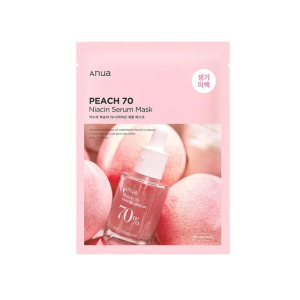Anua Peach 70 Niacin Serum Mask