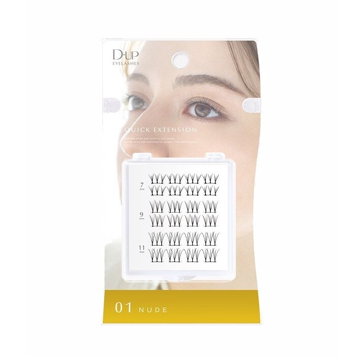 D-up Eyelashes Quick Extension 01 (Nude)