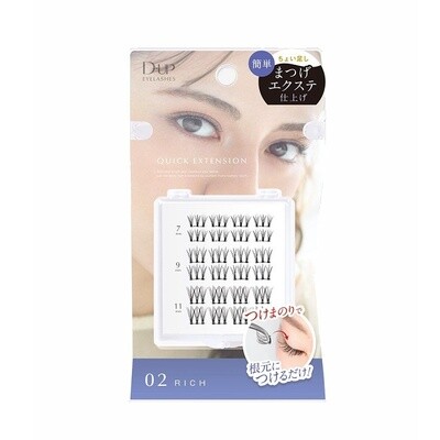 D-up Eyelashes Quick Extension 02 (Rich)