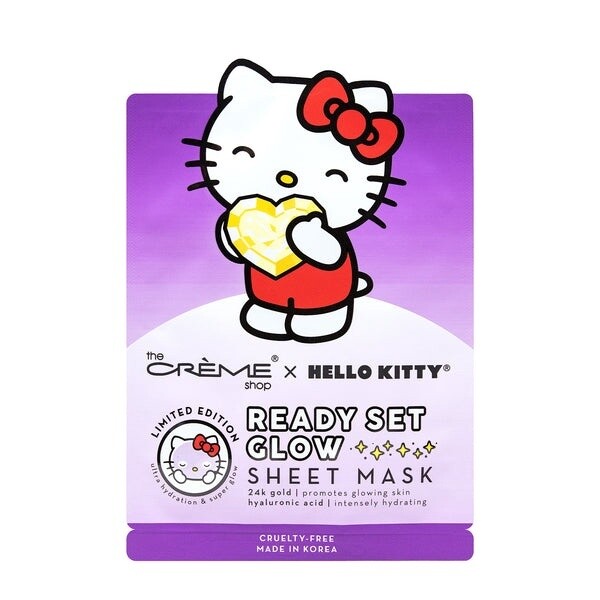 TCS SANRIO Hello Kitty Face Sheet Mask (Ready Set Glow) Renew
