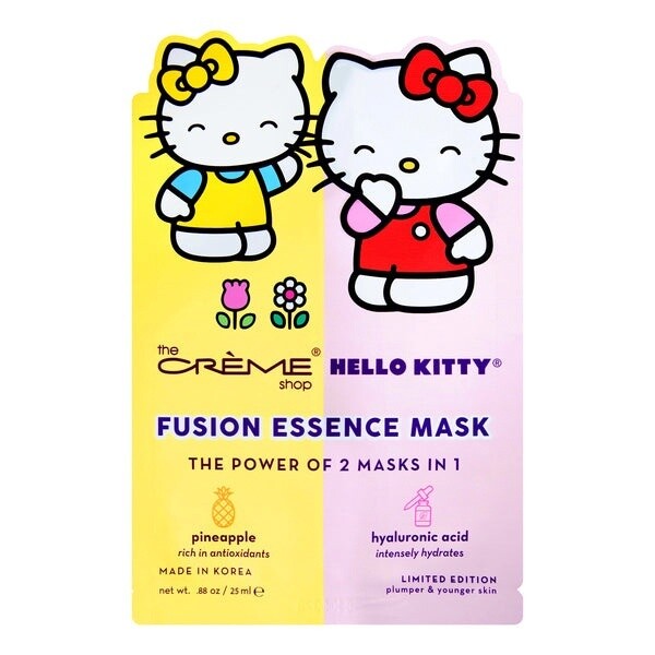 TCS SANRIO Hello Kitty Fusion essence Mask (Pineapple&amp;Hyaluronic Acid)
