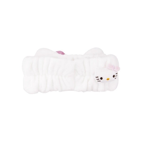 TCS SANRIO Hello Kitty Plush Spa Headband with HK's Signature Bow (Y2K)