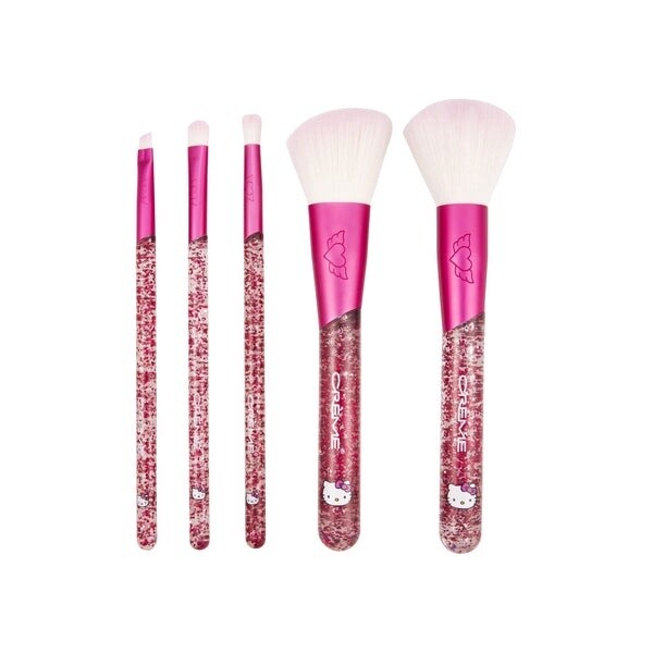 TCS SANRIO Hello Kitty Luv Wave 5pc Brush Set