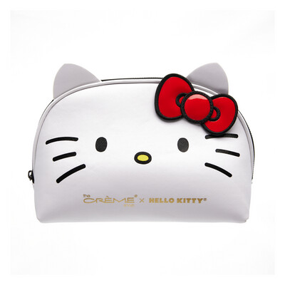 TCS SANRIO Hello Kitty Dome Makeup Travel Pouch (Red)