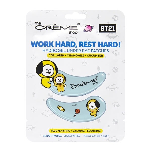 TCS Work Hard, Rest Hard!-CHIMMY Hydrogel Under Eye Patches