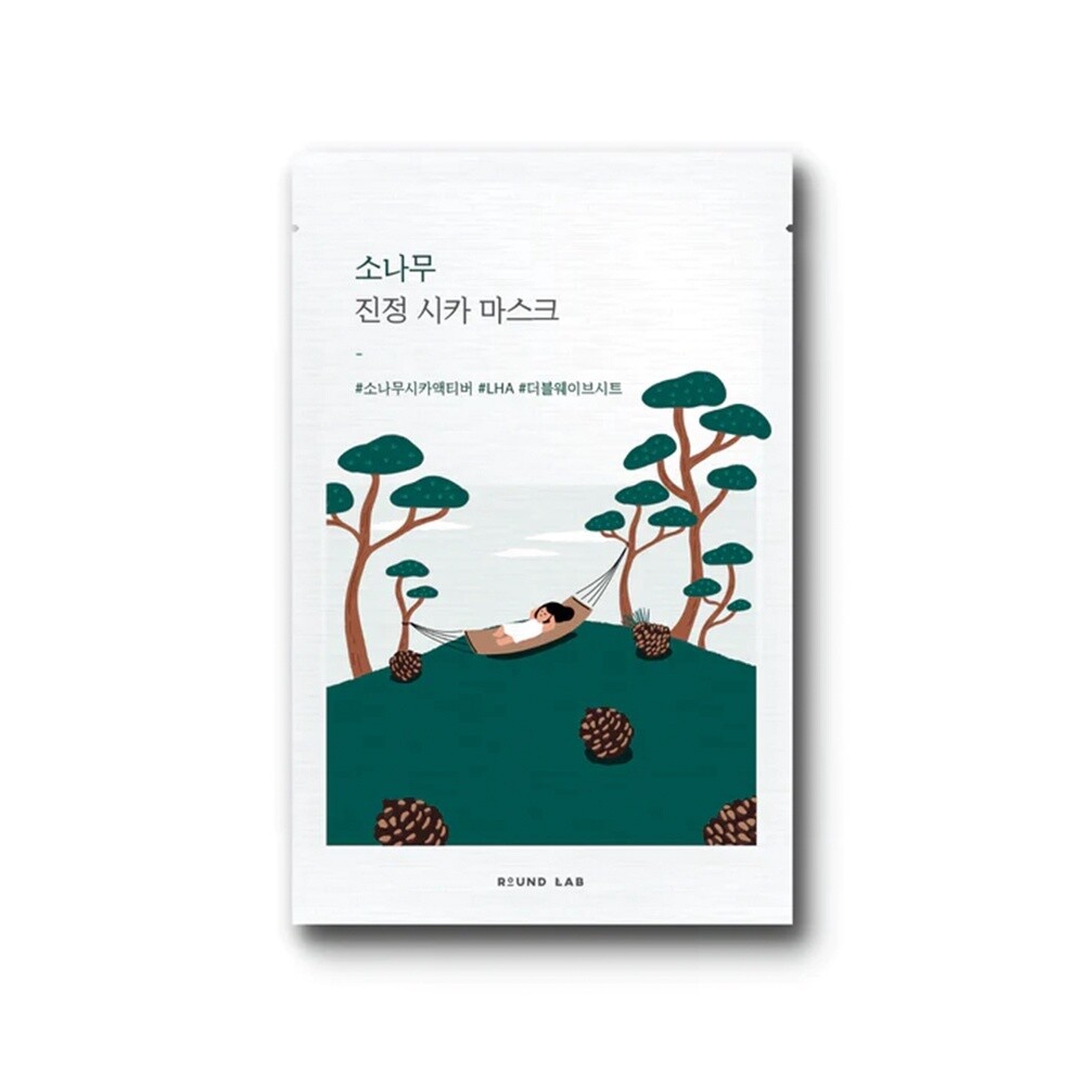 Round Lab Pine Calming Cica Mask