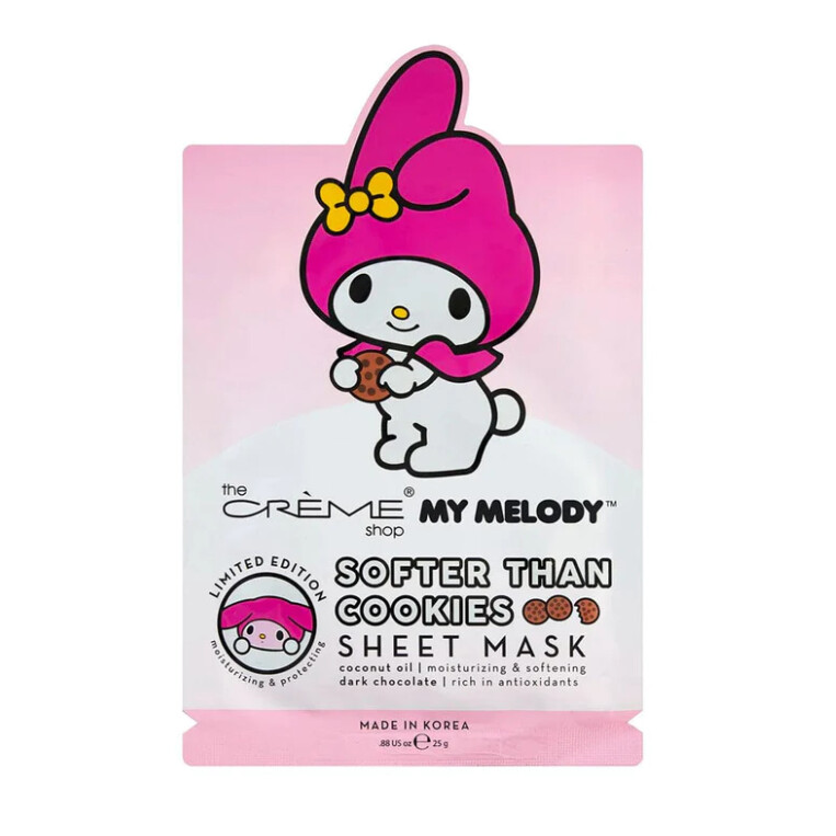 Tcs  Sanrio  My Melody Face Sheet Mask, type: Softer than Cookies