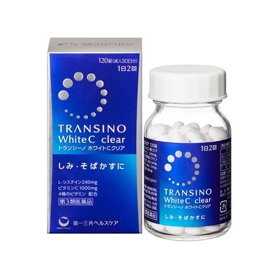 Transino White C Clear 120 Tablets