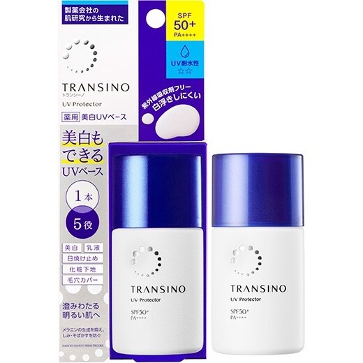 Transino Whitening UV Protector Makeup Base 30ml SPF50