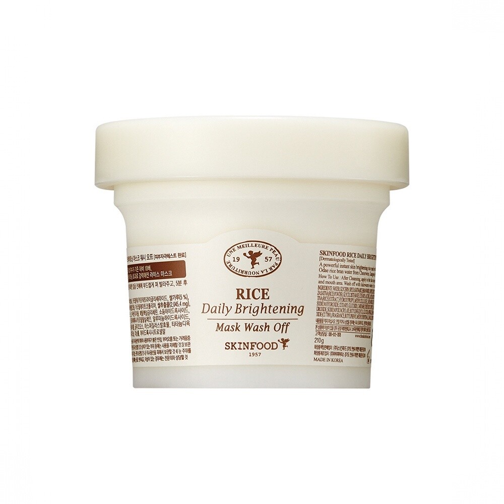 Skinfood Rice Daily Brightening Mask Wash Off