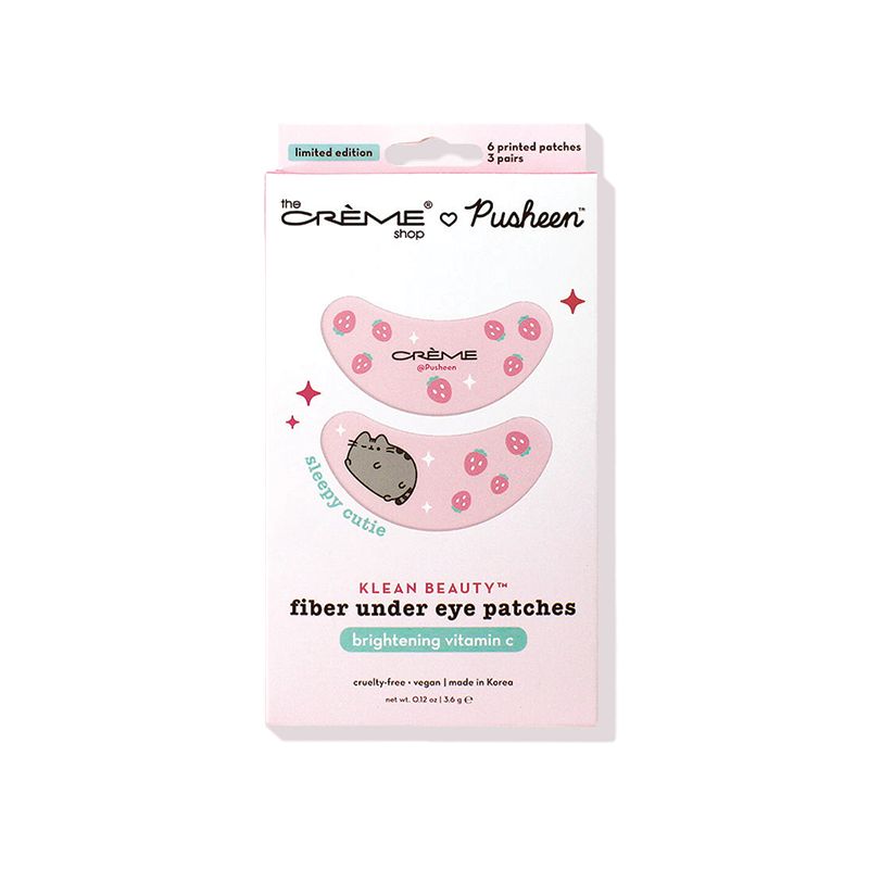 TCS Pusheen Klean Beauty™ Fiber Under Eye Patches