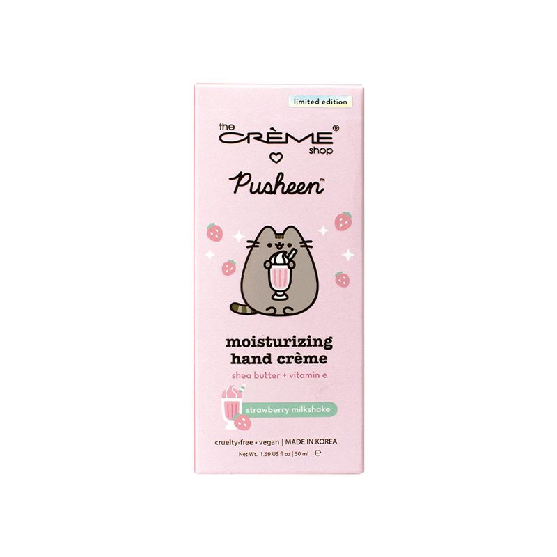 TCS Pusheen Strawberry Milkshake Moisturizing Hand Creme