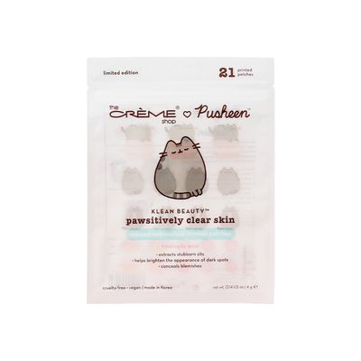 TCS Pusheen Klean Beauty™ Pawsitively Clear Skin Infused Hydrocolloid Blemish Patches