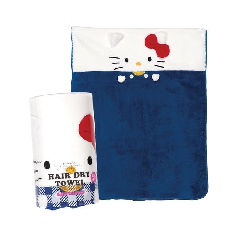 Skater Hair Dry Towel (Hello Kity)