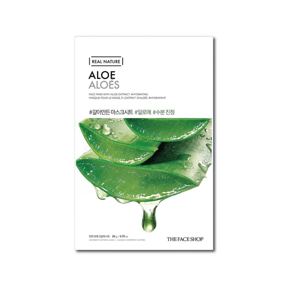 The Face Shop Real Nature Face Mask, type: Aloe