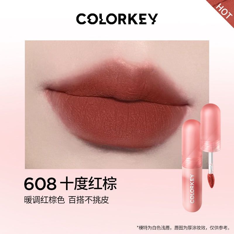 Colorkey Mousse Velvet Lip Clay Liquid, Color: 608