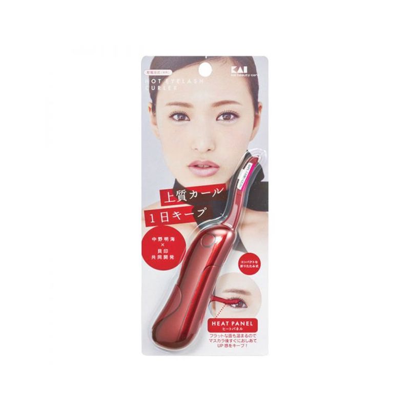 Kai Hot Eyelash Curler Hot Eyelash Curler Glamorous Red