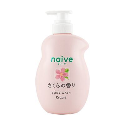 Kracie Naive Body Soap Pump Sakura