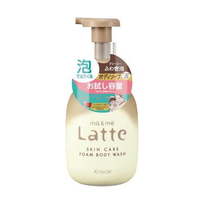 Kracie Ma&amp;Me Latte Foaming Body Soap 450ml