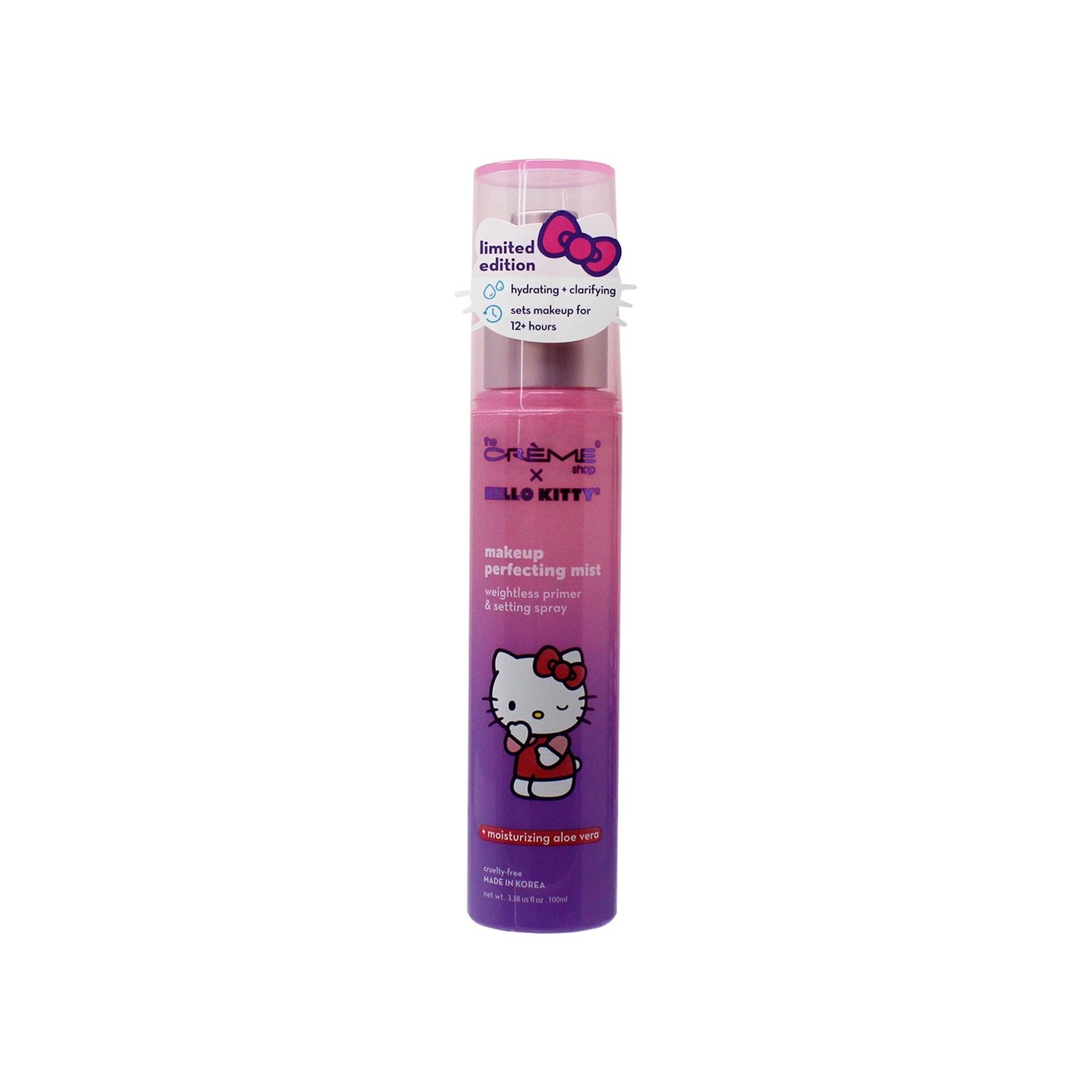TCS SANRIO Hello Kitty Purple Makeup Perfecting Mist