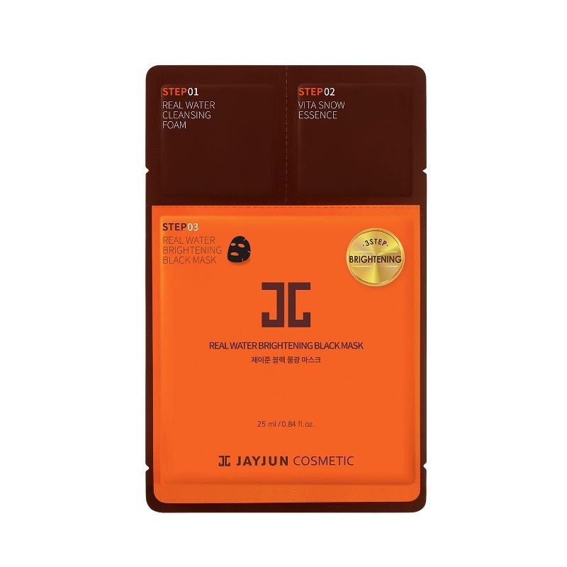 Jayjun Real Water Brightening Black Mask
