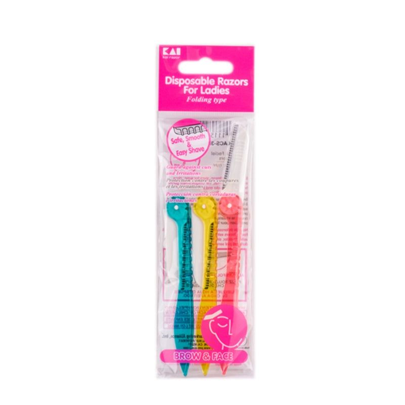 Kai Razor Disposable Razor Type Folding 3P