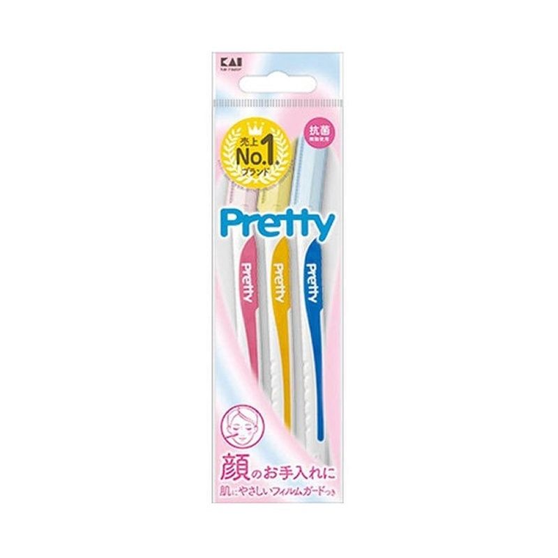 Kai Razor Eyebrow Razor L 3P Pal