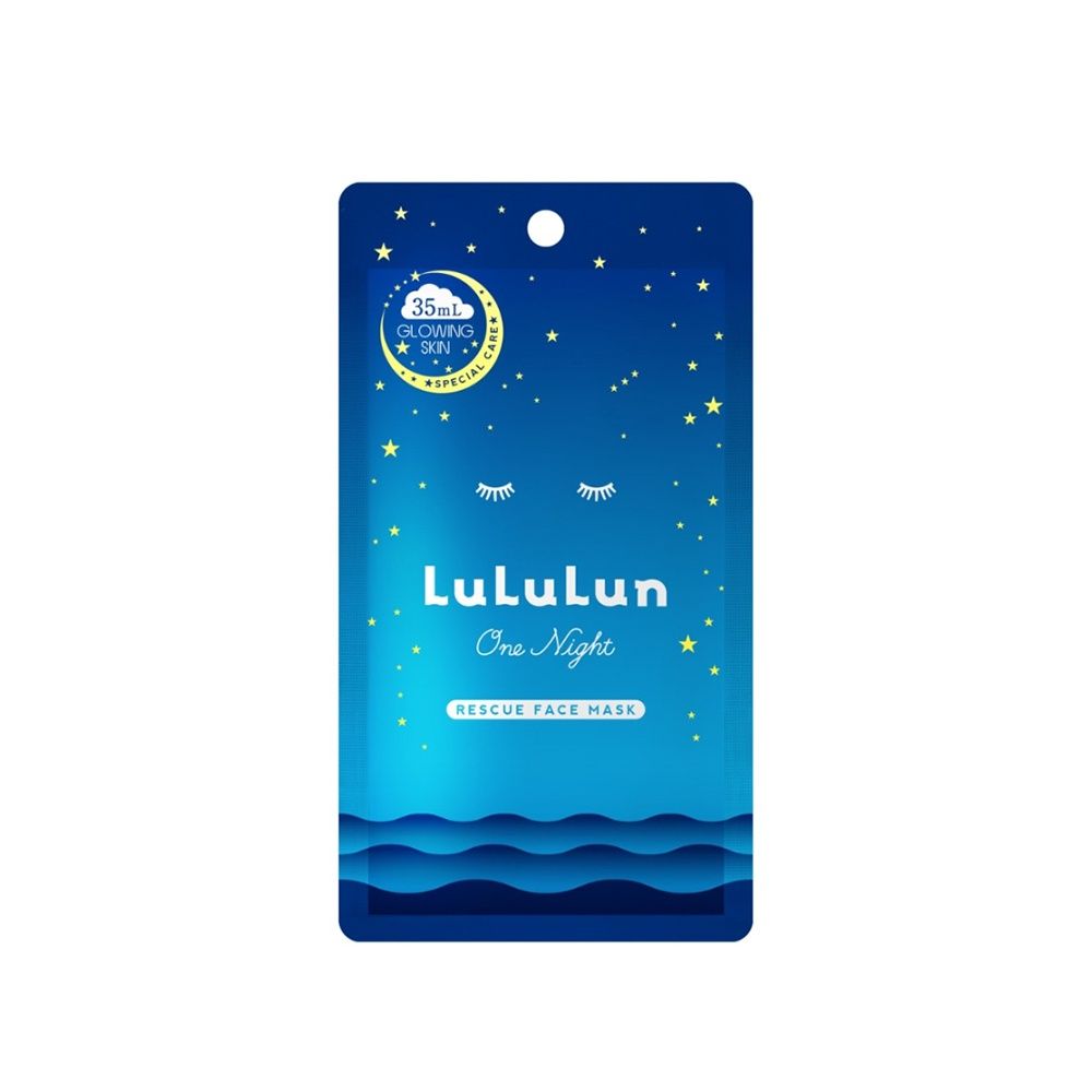 Lululun Face Mask One Night Blue R 4K