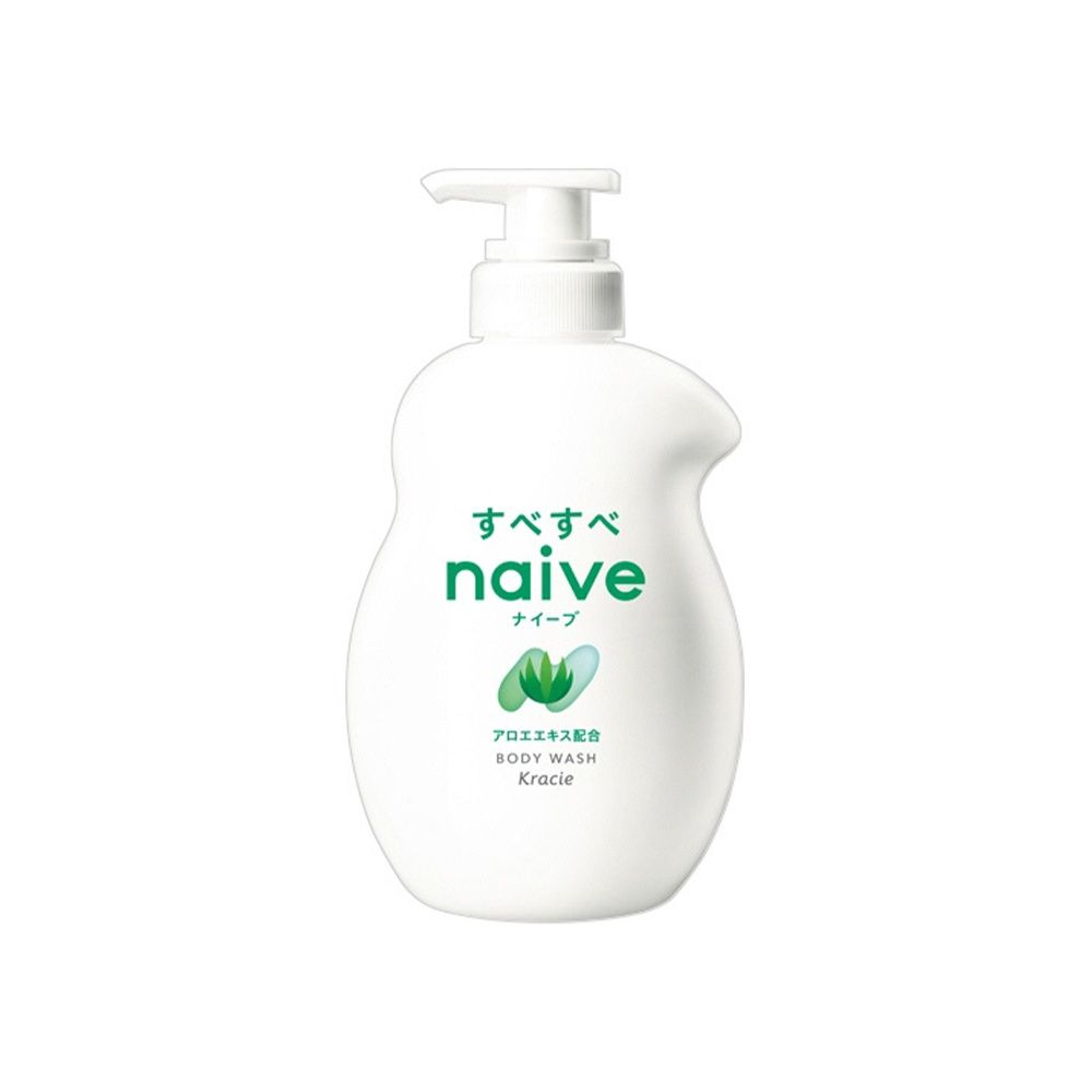 Kracie Naive Body Wash Pump, type: Aloe