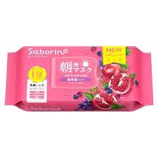 BCL Saborino Morning Face Mask Mix Berry Moisturizing Type