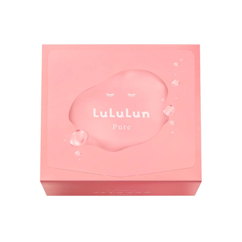 Lululun  Face Mask Pure 9FB (Pink) 32sheets