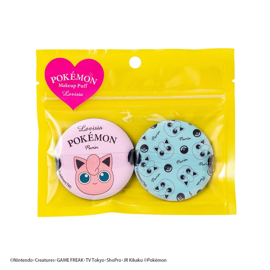 Bee Cruise POKEMON Make Up Puff 2pcs?, type: Jigglypuff