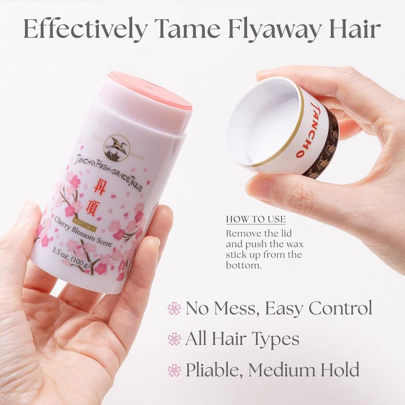 Mandom Tancho Hair Styling Stick Cherry Blossom Scent