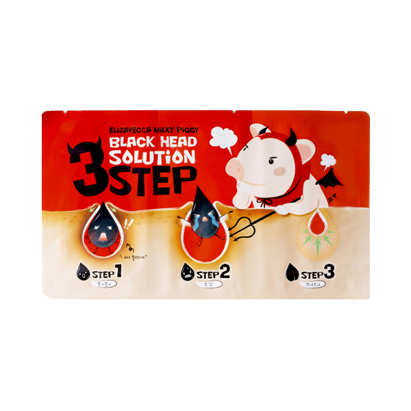 Elizavecca Milky Piggy 3 Step Black Head Solution, 6 g