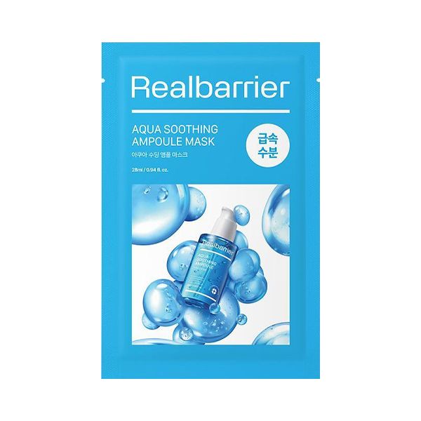Real Barrier Aqua Soothing Ampoule Mask