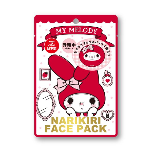 Asunaro MY MELODY NARIKIRI 面膜 红色