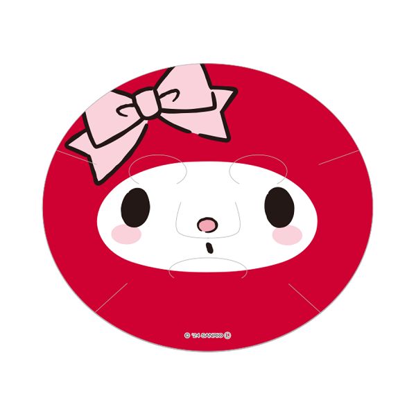 Asunaro MY MELODY NARIKIRI Face Mask Red