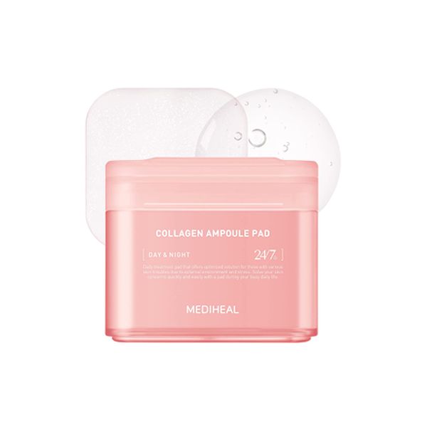 MEDIHEAL Collagen Ampoule Pad 100 Pads